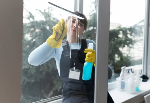 Nettoyage de vitres intérieures et extérieures à Morbier